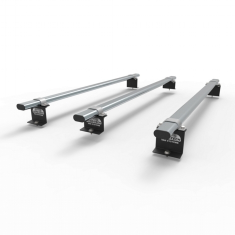 Volkswagen Caddy Aero-Tech 3 bar roof rack system (AT72)