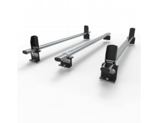 Volkswagen Caddy Aero-Tech 3 bar roof rack system with load stops (AT72LS)