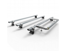 Volkswagen Caddy Aero-Tech 3 bar roof rack system with rear roller (AT72+A30)