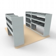 Citroen Relay Steel Van Racking - Shelving Package - SBK1.1.2