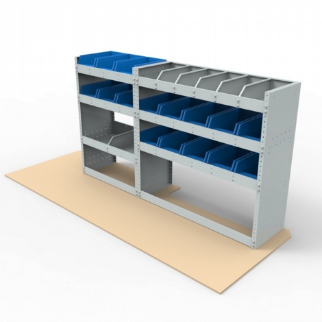 Citroen Relay Steel Van Racking - Shelving Package - SBK3.4