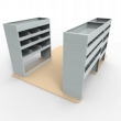 Citroen Relay Steel Van Racking - Shelving Package - SBK5.5.6