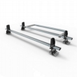 Renault Master Aero-Tech 2 bar roof rack with load stops and roller 2010 to 2024 L2 L3 model - AT81LS+A30