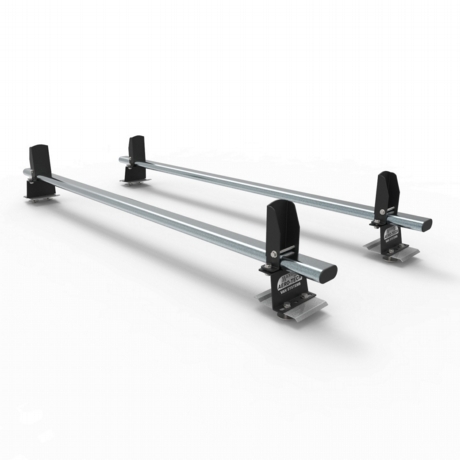 Vauxhall Movano Aero-Tech 2 bar roof rack with load stops 2010 to 2021 L2 L3 model - AT81LS