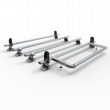 Renault Master Aero-Tech 4 bar roof rack with load stops and roller 2010-present L2 & L3 model - AT83LS+A30