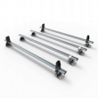 Vauxhall Movano Aero-Tech 4 bar roof rack with load stops 2010 to 2021 L2 & L3 model - AT83LS