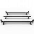 Volkswagen Caddy Roof rack ALUMINIUM Stealth 3 bar with Load Stops 2010 Onward (DM72LS)