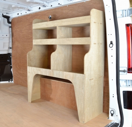 Renault Trafic Plywood Van Racking - Shelving Unit - WR9