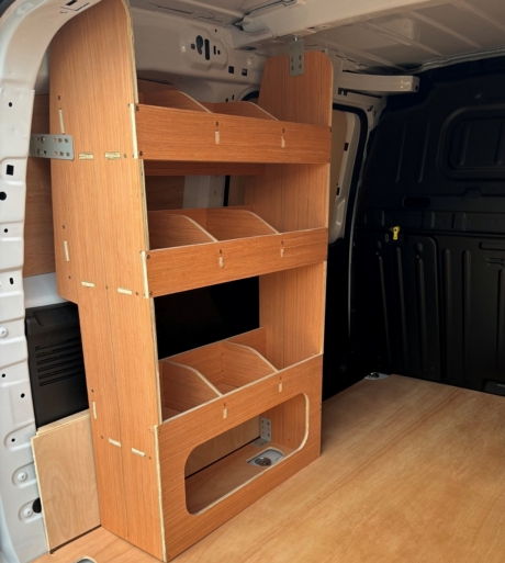 Fiat Doblo 2022 On Plywood Van Racking Shelving Unit NEARSIDE – WR49