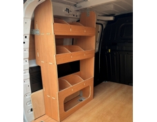 Fiat Doblo 2022 On Plywood Van Racking Shelving Unit NEARSIDE – WR49