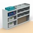 Nissan Primastar Steel Van Racking - Shelving Package - SBK1.9