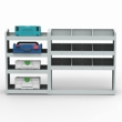 Nissan Primastar Steel Van Racking - Shelving Package - SBK1.9