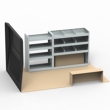 Nissan Primastar Steel Van Racking - Shelving Package - SBK1.9