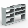 Nissan Primastar Steel Van Racking - Shelving Package - SBK1.9