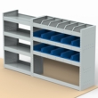 Renault Trafic Steel Van Racking - Shelving Package - SBK3.9