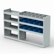 Renault Trafic Steel Van Racking - Shelving Package - SBK3.9