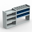 Renault Trafic Steel Van Racking - Shelving Package - SBK3.9