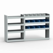 Renault Trafic Steel Van Racking - Shelving Package - SBK3.9