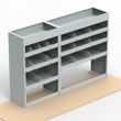 Nissan NV300 Steel Van Racking - Shelving Package - SBK5.6