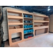 Ford Transit Custom 2024 On LWB L2 van racking shelving plywood unit fits offside – WRK85.86.87